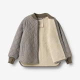 Wheat Outerwear Thermo jakke Benni Jacket 9622 brown stripe