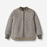 Wheat Outerwear Thermo jakke Benni Jacket 9622 brown stripe