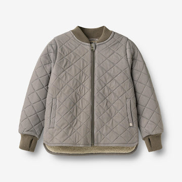 Wheat Outerwear Thermo jakke Benni Jacket 9622 brown stripe