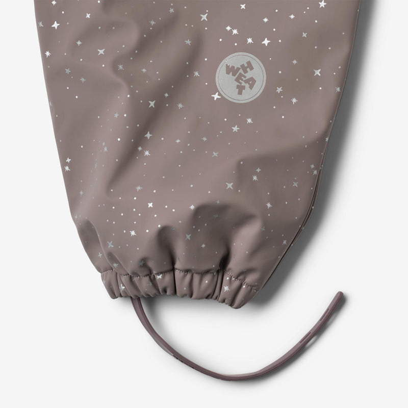 Wheat Outerwear Thermo regn buksedress Lian Overall 1036 purple stone stars