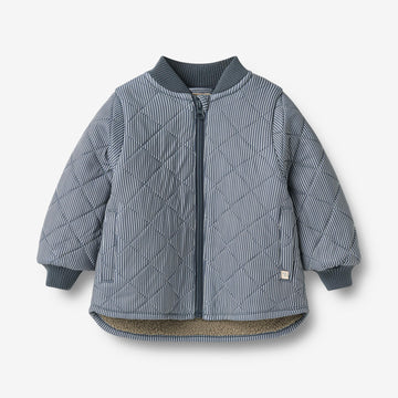 Wheat Outerwear Thermojakke Benni Jacket 1073 ink stripe
