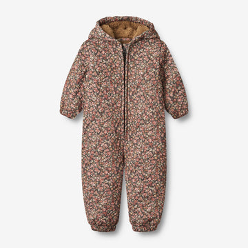 Wheat Outerwear Termodragt Hayden | Baby Thermo 1186 raven wild flowers