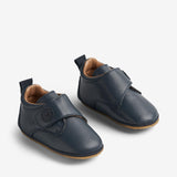 Wheat Footwear Tøfler Dakota Indoor Shoes 1432 navy