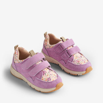 Wheat Footwear  Toney Sneaker Dobbel Borrelås m.print Sneakers 1161 spring lilac