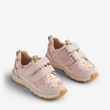 Wheat Footwear  Toney Sneaker Dobbel Borrelås m.print Sneakers 2281 rose ballet