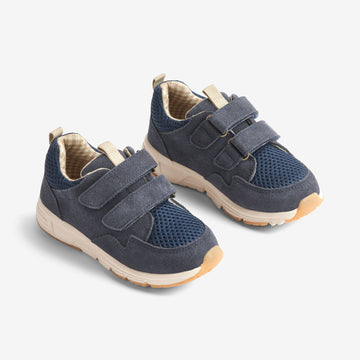 Wheat Footwear Toney sneaker med borrelås Sneakers 1432 navy