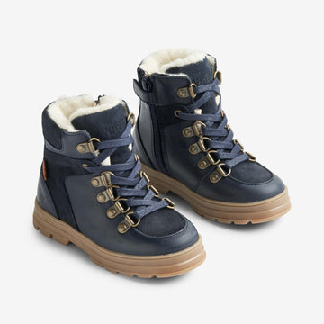 Wheat Footwear Tex Vandrestøvel Toni Winter Footwear 1432 navy