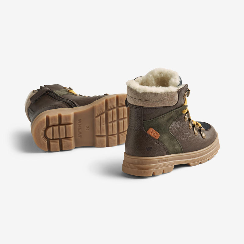 Wheat Footwear Tex Vandrestøvel Toni Winter Footwear 3053 dark brown