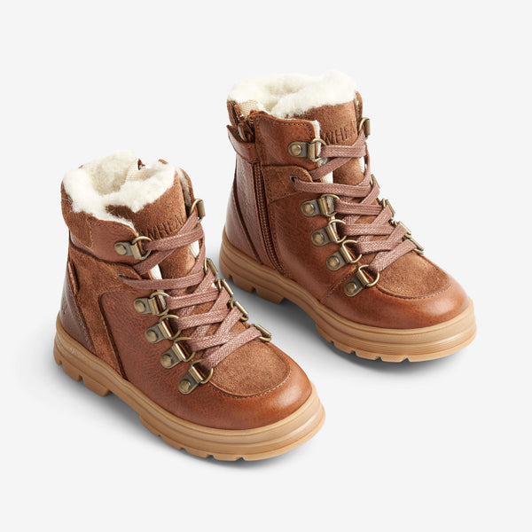 Wheat Footwear Tex Vandrestøvel Toni Winter Footwear 9002 cognac