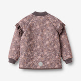 Wheat Outerwear Tremojakke Ellas Jacket 9565 purple stone flowers