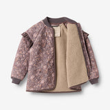 Wheat Outerwear Tremojakke Ellas Jacket 9565 purple stone flowers