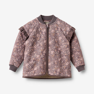 Wheat Outerwear Tremojakke Ellas Jacket 9565 purple stone flowers