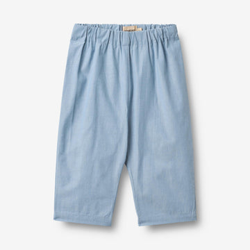 Wheat Main Trousers Ashley Trousers 9633 blue chambrey