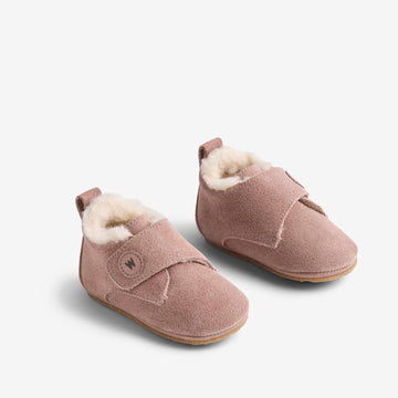 Wheat Footwear ULL TØFLER Taj Indoor Shoes 2487 rose powder