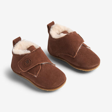 Wheat Footwear ULL TØFLER Taj Indoor Shoes 9002 cognac