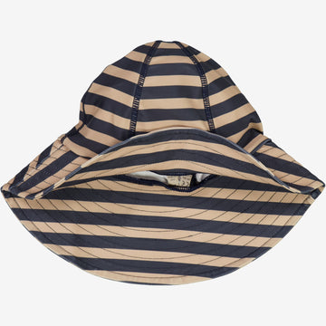Wheat Main   UV Solhatt Swimwear 1073 ink stripe