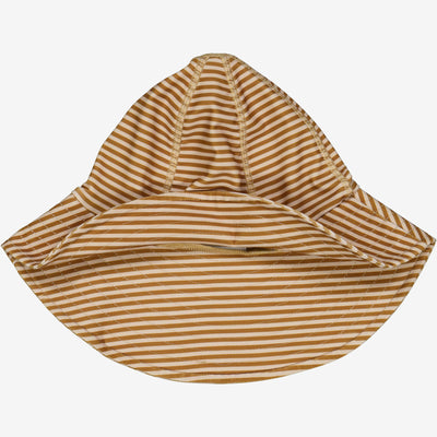 UV Solhatt - golden green stripe