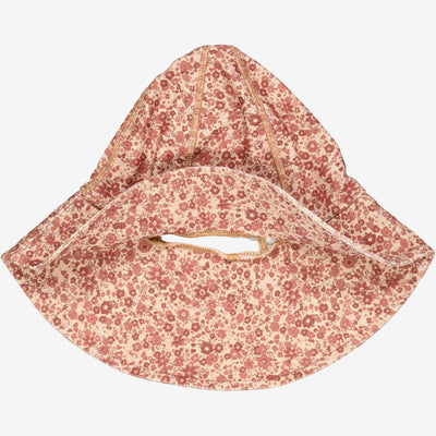 UV Solhatt | Baby - red flower meadow