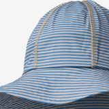 Wheat Main UV Solhatt Bora Accessory 9580 blue swim stripe