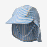 Wheat Main UV Solhatt Tonga Accessory 9580 blue swim stripe