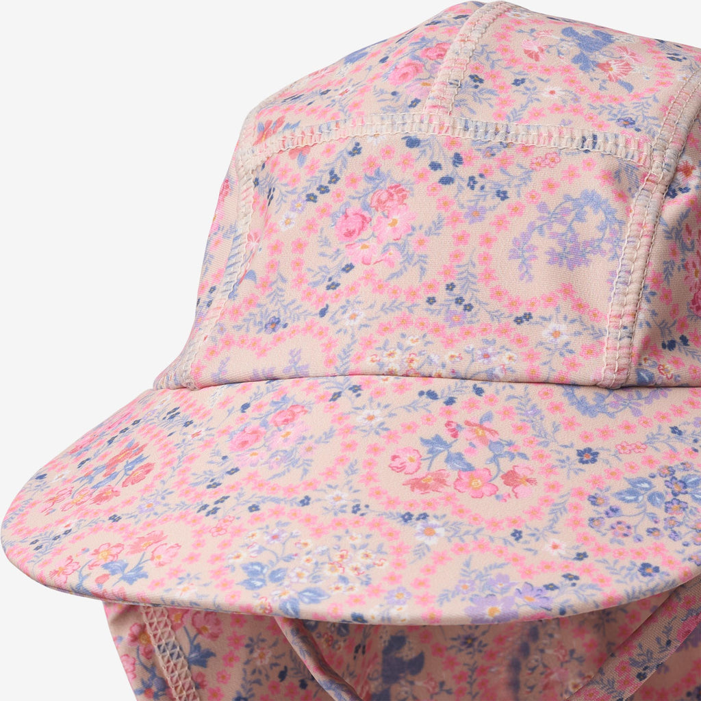 UV Solhatt Tonga - pink heart flowers – Wheat.no