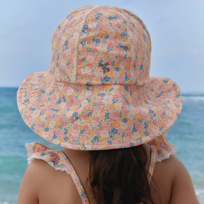 Wheat Main UV Sun Hat Bora Accessory 9045 multi flowers