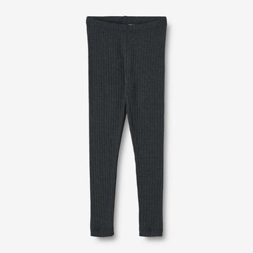 Wheat Wool Ull Leggings Agi Legging 1432 navy