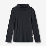 Wheat Wool Ull Rullekrave Aksel Jersey Tops and T-Shirts 1432 navy