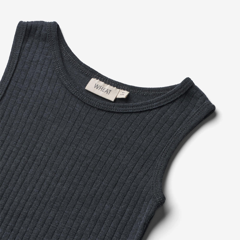 Wheat Wool Ull Undertrøje Iggy Jersey Tops and T-Shirts 1432 navy