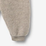 Wheat Wool Ull Fleece Bukser Kinnie Trousers 3204 khaki melange