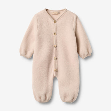 Wheat Wool Ull Fleece kjøredress Levi Jumpsuit 1356 pale lilac
