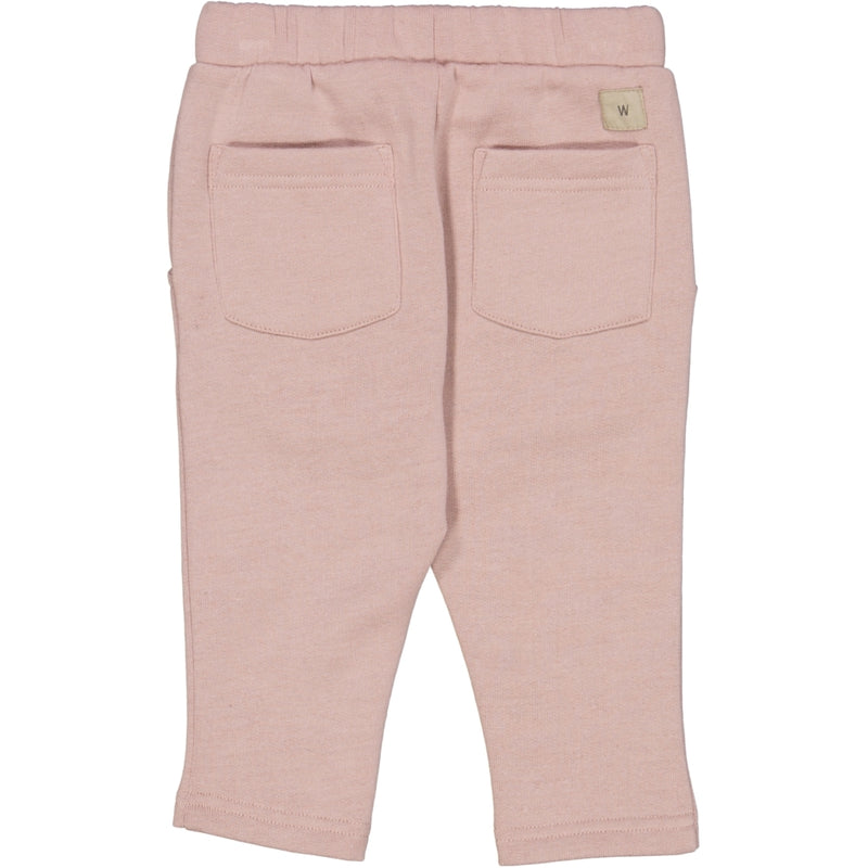 Wheat Main Ull Joggebukser Petri Trousers 2487 rose powder