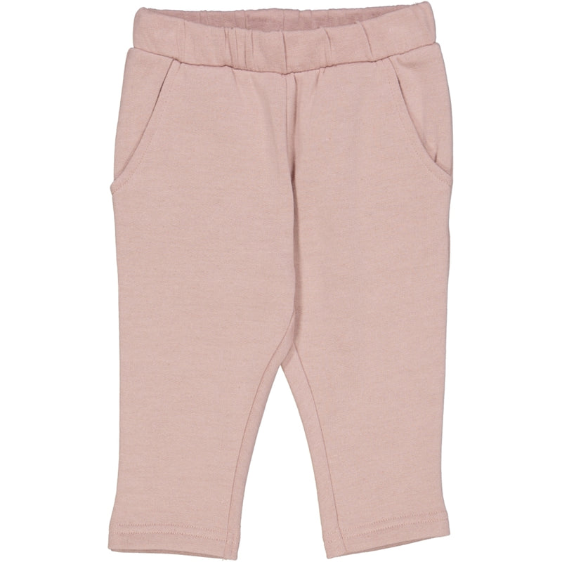 Wheat Main Ull Joggebukser Petri Trousers 2487 rose powder