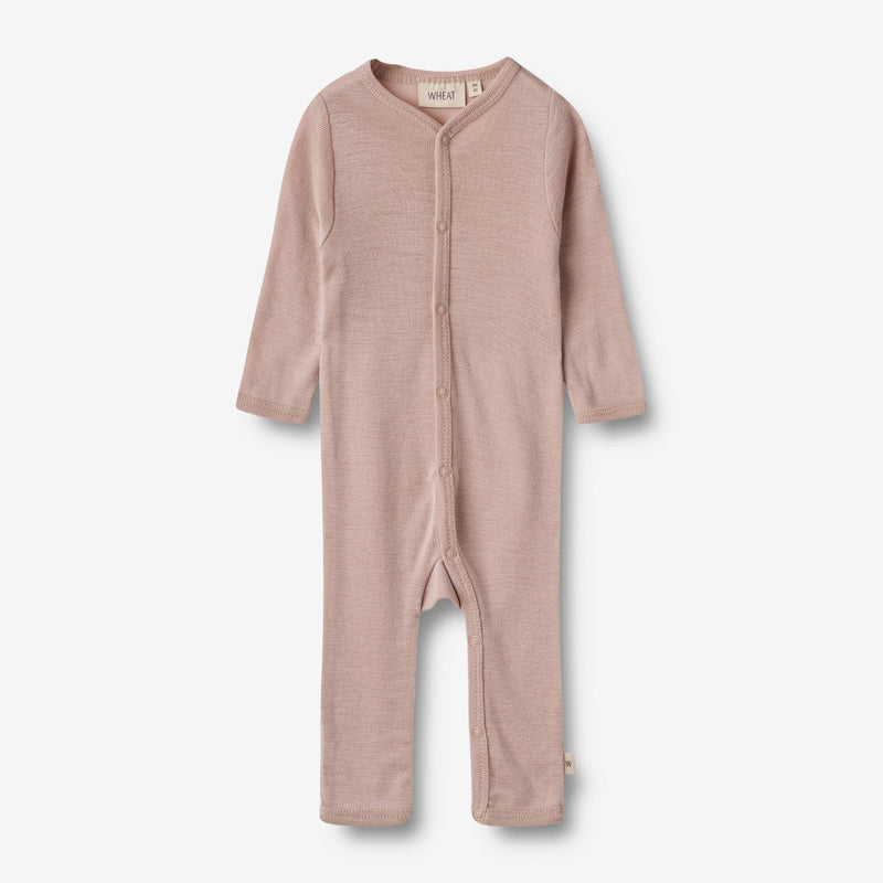 Wheat Wool Ull Jumpsuit Dusty Jumpsuits 1135 dry rose