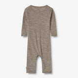 Wheat SMU Ull Jumpsuit Frankie Jumpsuit 3204 khaki melange