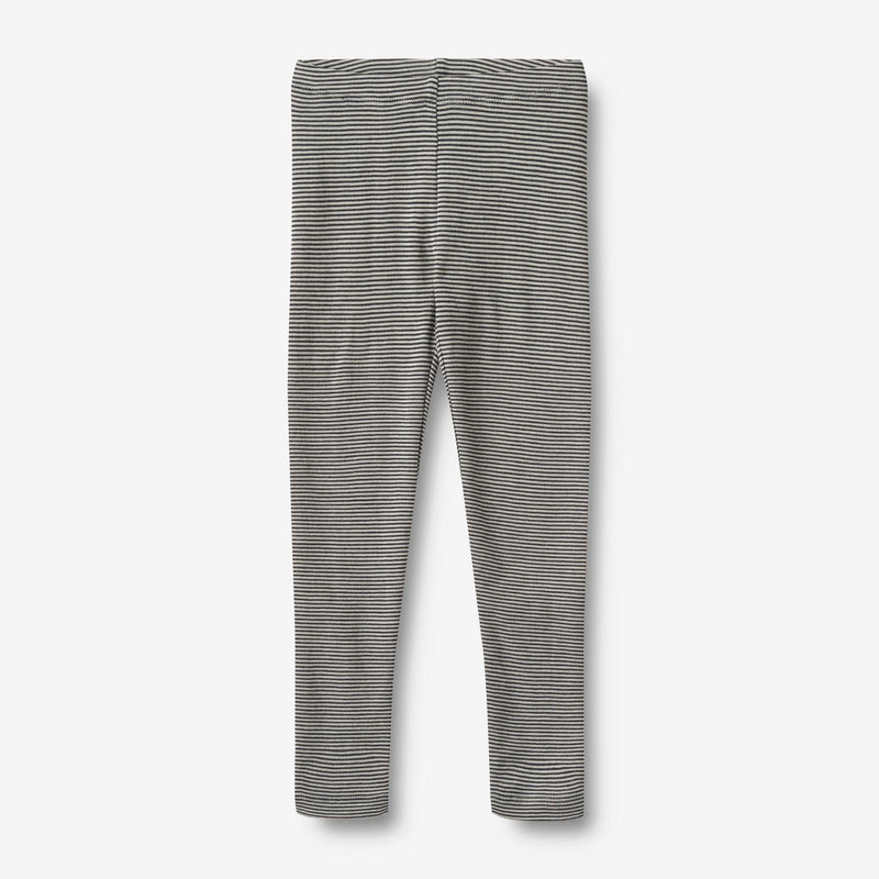 Wheat Wool Ull Leggings Agi Legging 1433 navy stripe