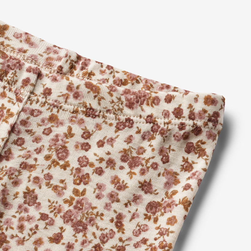 Wheat Wool Ull Leggings Agi Legging 2475 rose flowers