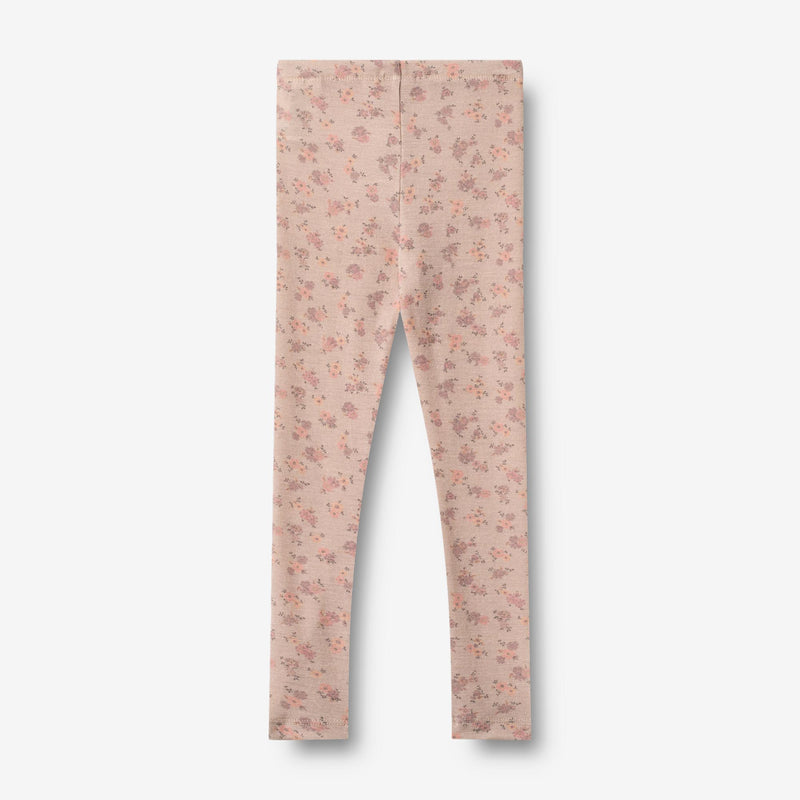 Wheat Wool Ull Leggings Agi Legging 1358 lilac flowers