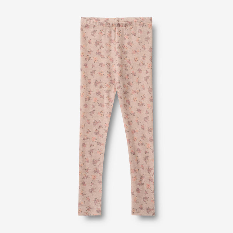 Wheat Wool Ull Leggings Agi Legging 1358 lilac flowers