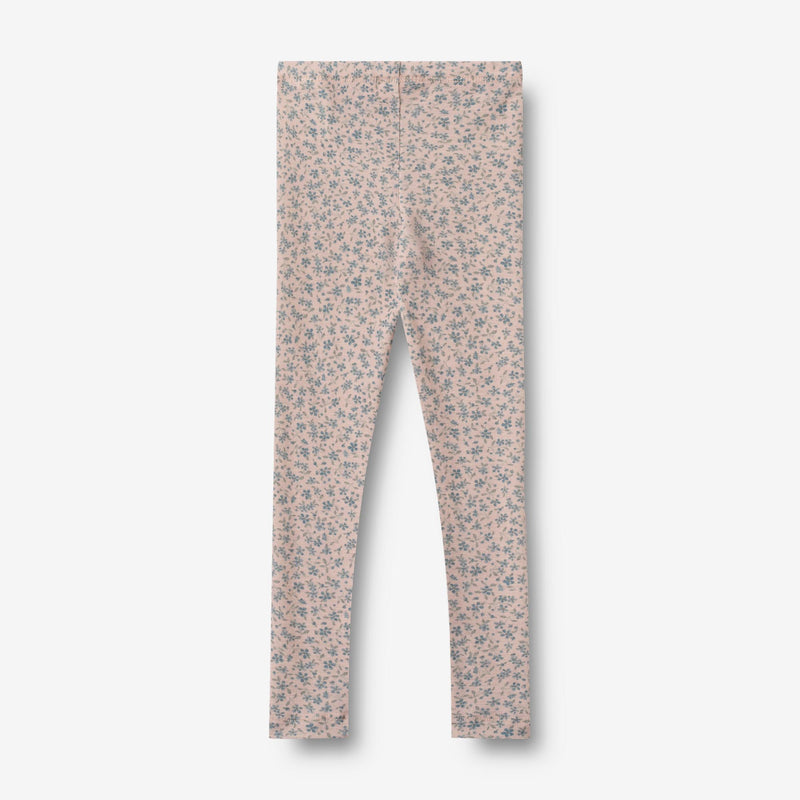 Wheat Wool Ull Leggings Agi Legging 1481 blue flowers