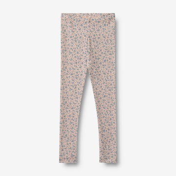 Wheat Wool Ull Leggings Agi Legging 1481 blue flowers