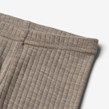 Wheat Wool Ull Leggings Agi Legging 3204 khaki melange