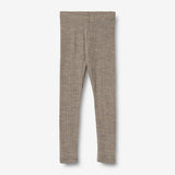 Wheat SMU Ull Leggings Agi Legging 3204 khaki melange