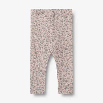 Wheat Wool Ull Leggings Agi | Baby Legging 1481 blue flowers