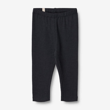 Wheat Wool  Ull Leggings | Baby Leggings 1432 navy