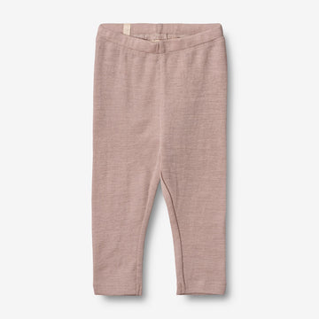 Wheat Wool  Ull Leggings | Baby Leggings 2086 dark powder 