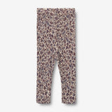 Wheat Wool  Ull Leggings | Baby Leggings 1493 purple flowers