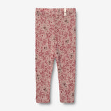Wheat Wool  Ull Leggings | Baby Leggings 2392 cherry flowers
