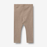 Wheat Wool Ull Tights Agi Legging 9578 wood stripe