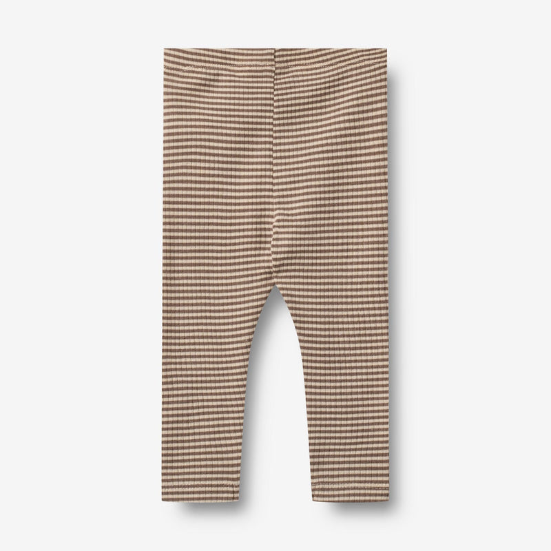Wheat Wool Ull Tights Agi Legging 9578 wood stripe